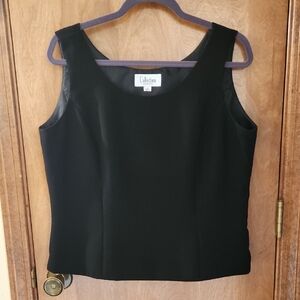Collection B Women's Black Sleeveless Top